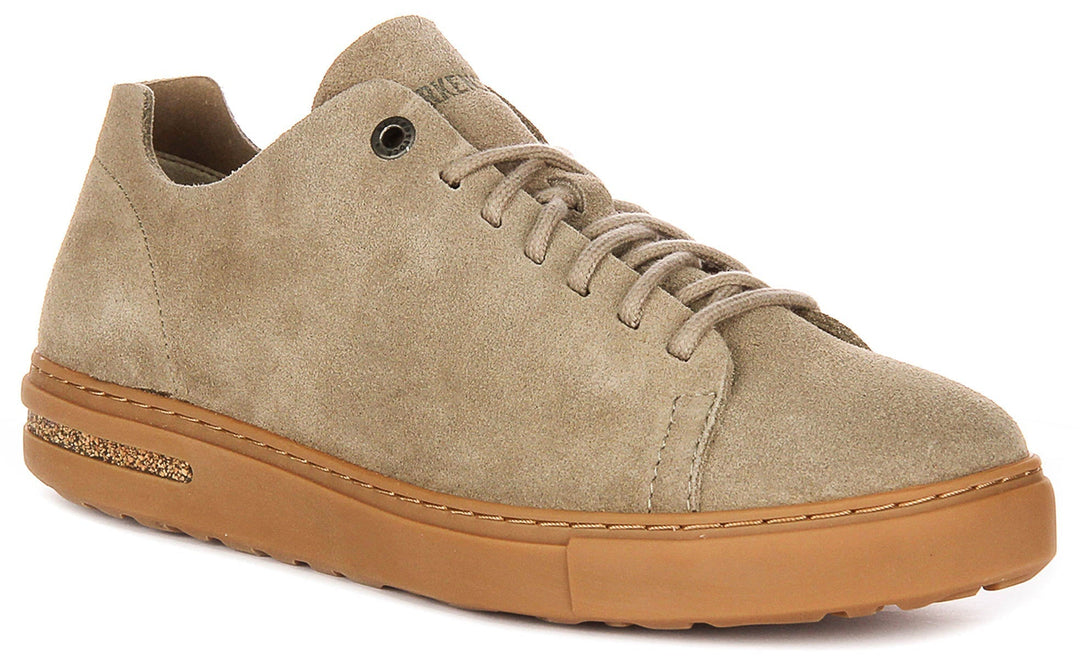 Birkenstock Bend Low Trainers | Taupe suede leather for Men and Women