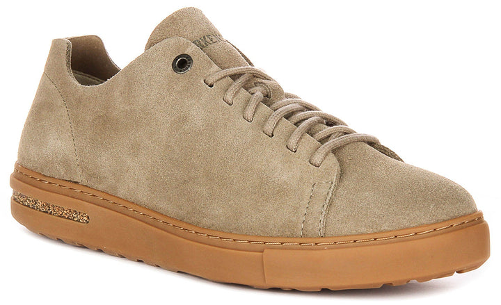 Birkenstock Bend Low Trainers | Taupe suede leather for Men and Women
