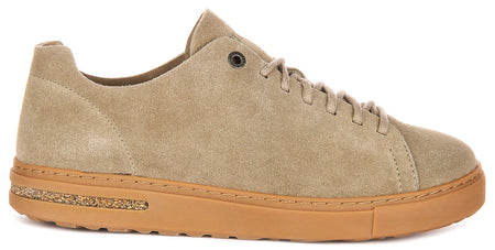 Birkenstock Bend Low Trainers | Taupe suede leather for Men and Women