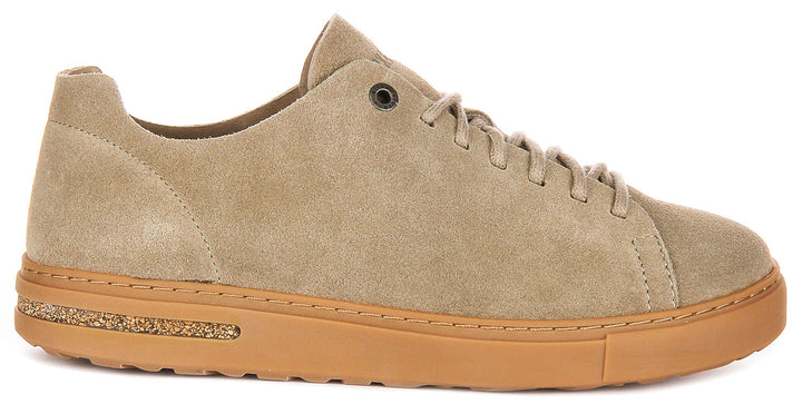 Birkenstock Bend Low Trainers | Taupe suede leather for Men and Women