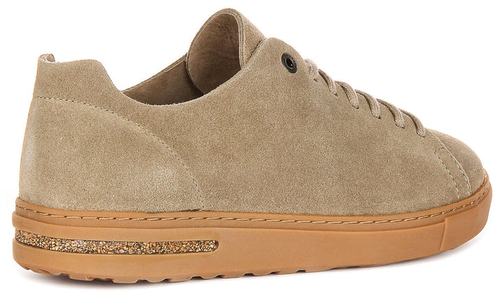 Birkenstock Bend Low Trainers | Taupe suede leather for Men and Women