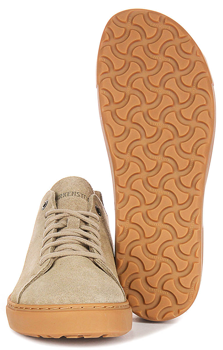 Birkenstock Bend Low Trainers | Taupe suede leather for Men and Women