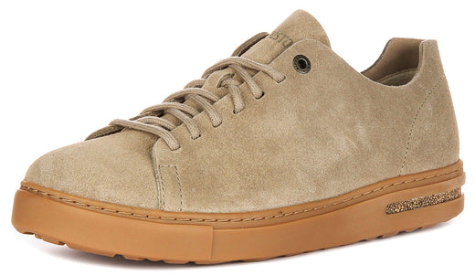 Birkenstock Bend Low Trainers | Taupe suede leather for Men and Women