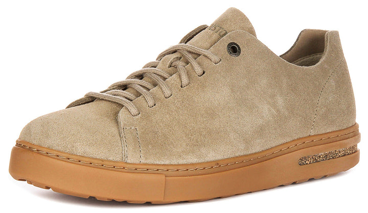 Birkenstock Bend Low Trainers | Taupe suede leather for Men and Women