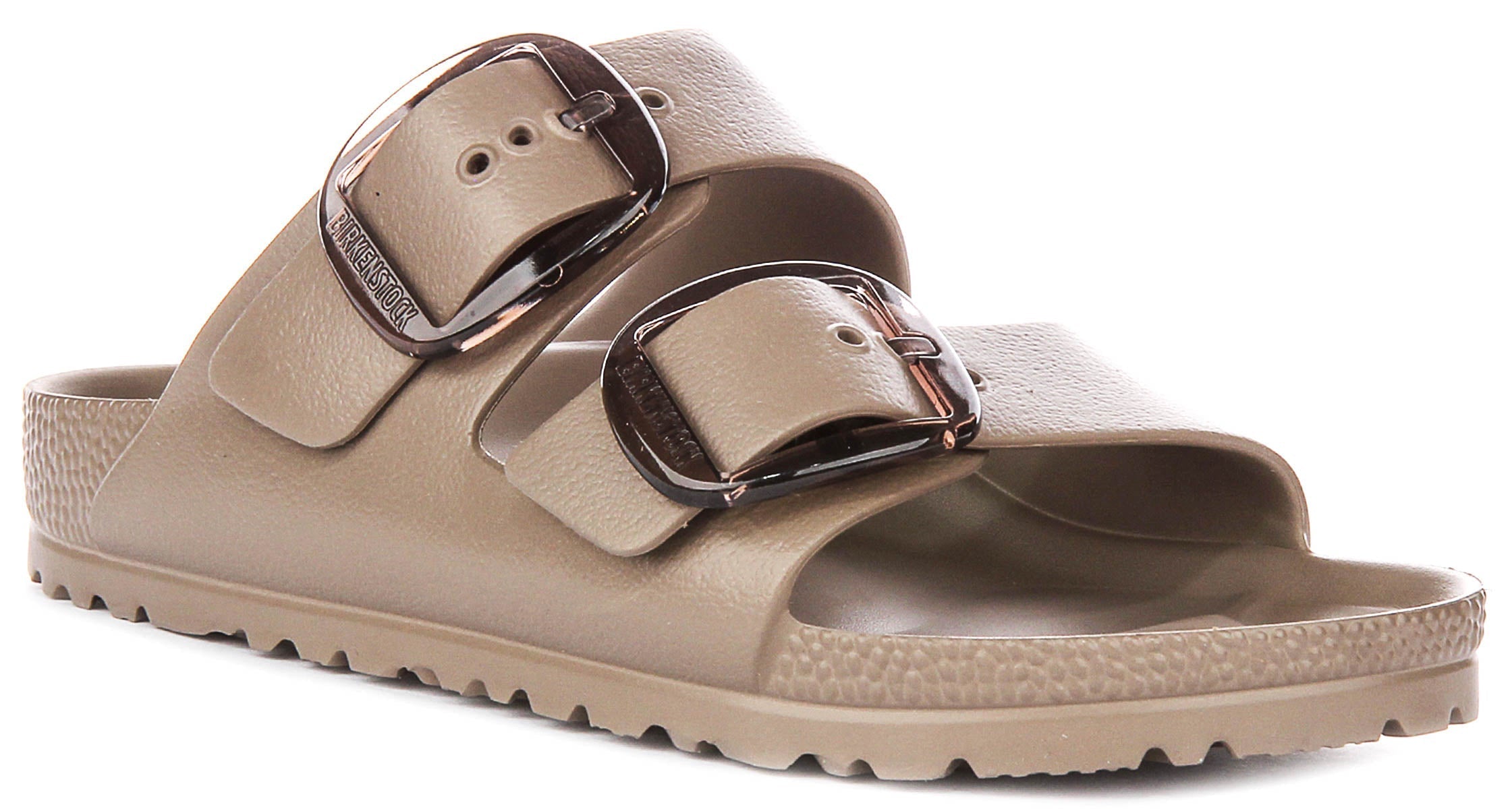 Birkenstock Arizona Sandals | Taupe EVA - Big Buckle for Women - Narrow Fit