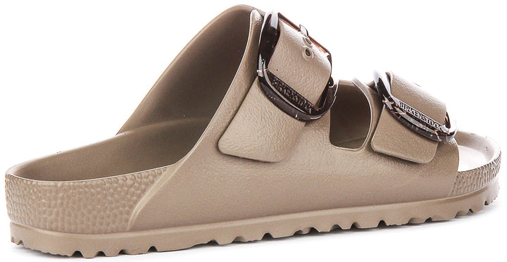 Birkenstock Arizona Sandals | Taupe EVA - Big Buckle for Women - Narrow Fit