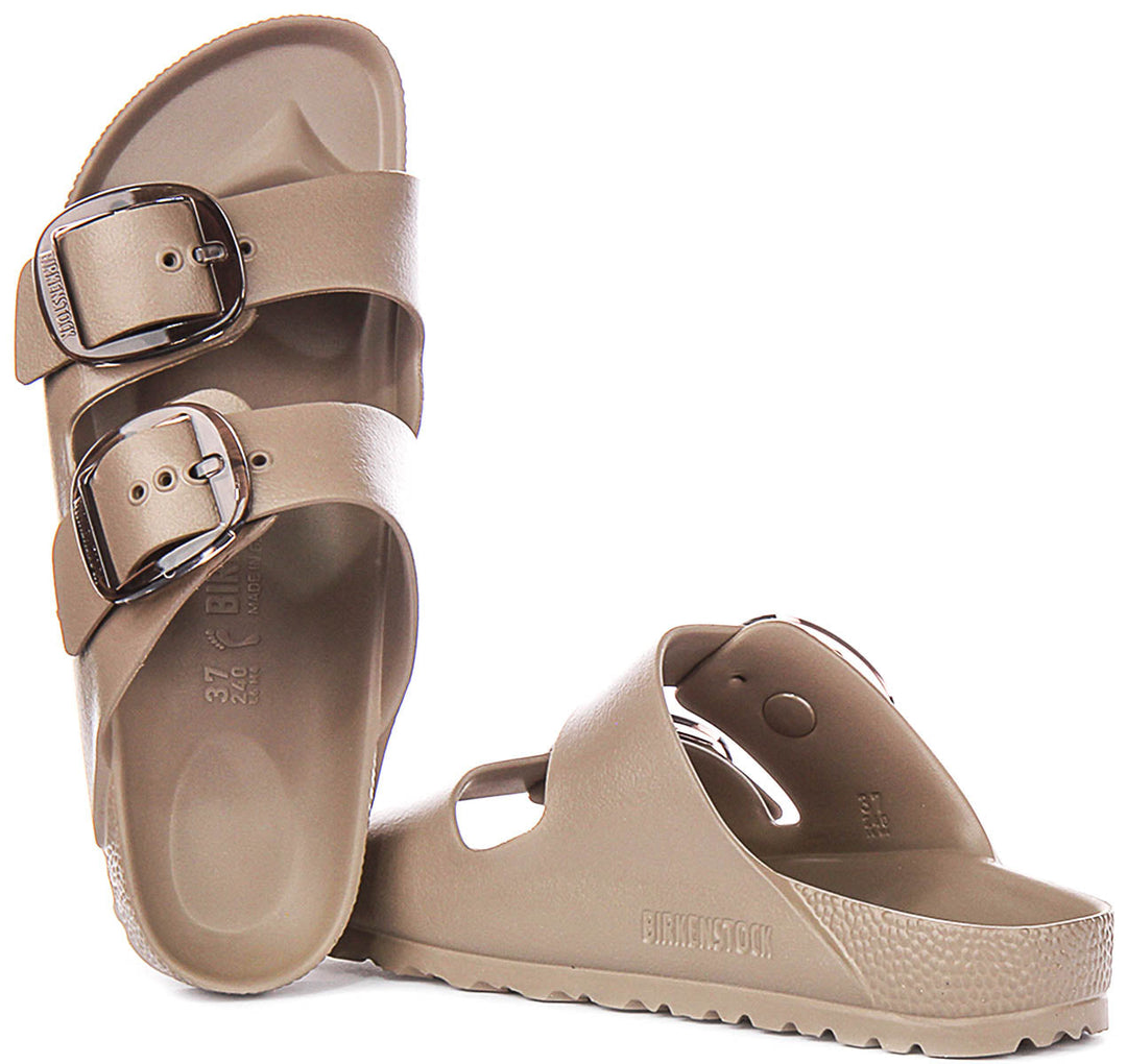 Birkenstock Arizona Sandals | Taupe EVA - Big Buckle for Women - Narrow Fit