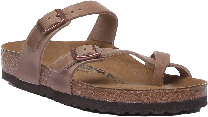 Birkenstock Mayari Sandals | Tobacco genuine leather for Women