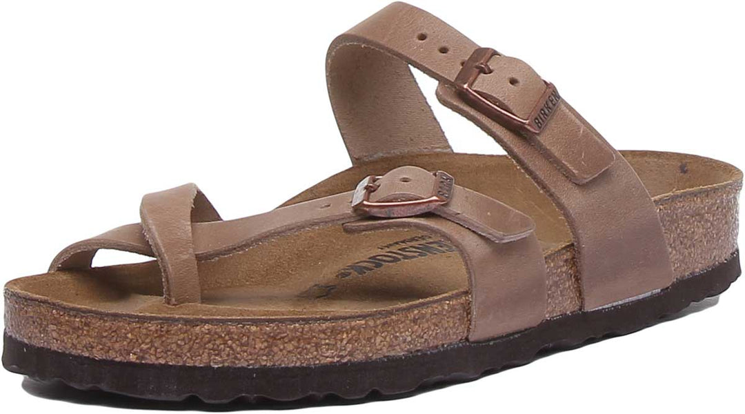 Birkenstock Mayari Sandals | Tobacco genuine leather for Women