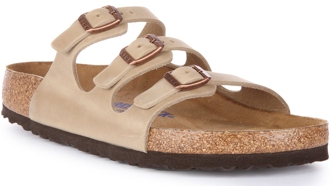 Birkenstock Florida Sandals | Tobacco genuine leather for Men and Women