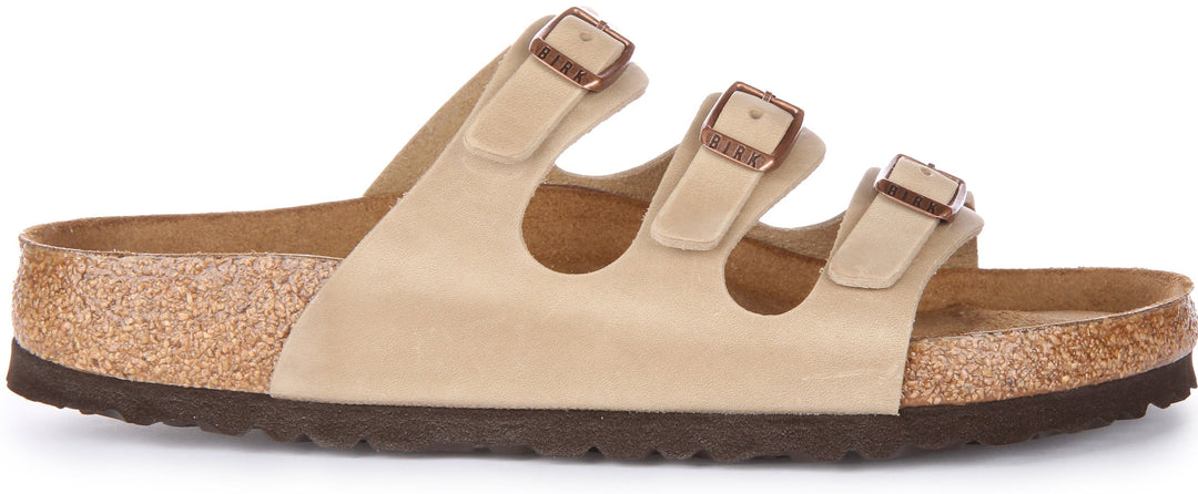 Birkenstock Florida Sandals | Tobacco genuine leather for Men and Women