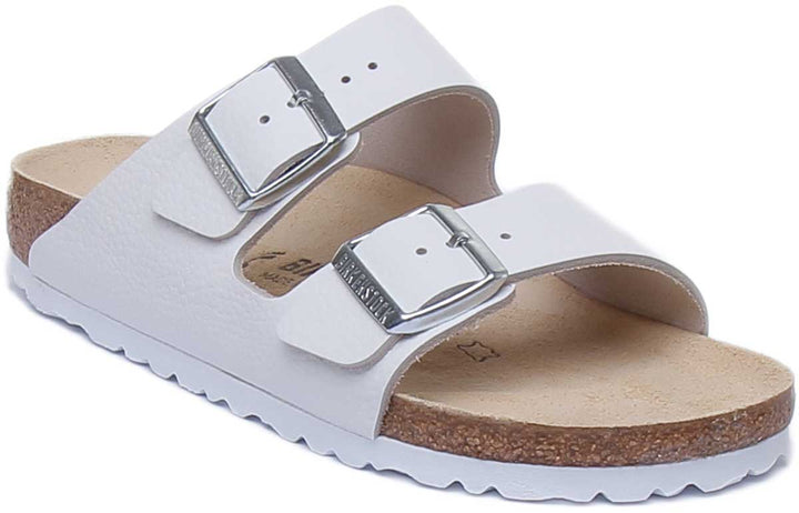 Birkenstock Arizona Sandals | White nubuck leather for Women