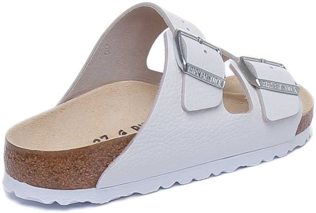 Birkenstock Arizona Sandals | White nubuck leather for Women