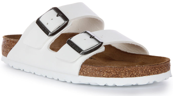 Birkenstock Arizona Sandals | White Birko-Flor for Women