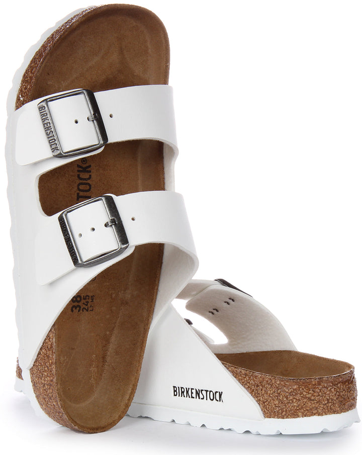 Birkenstock Arizona Sandals | White Birko-Flor for Women