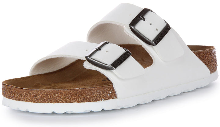 Birkenstock Arizona Sandals | White Birko-Flor for Women