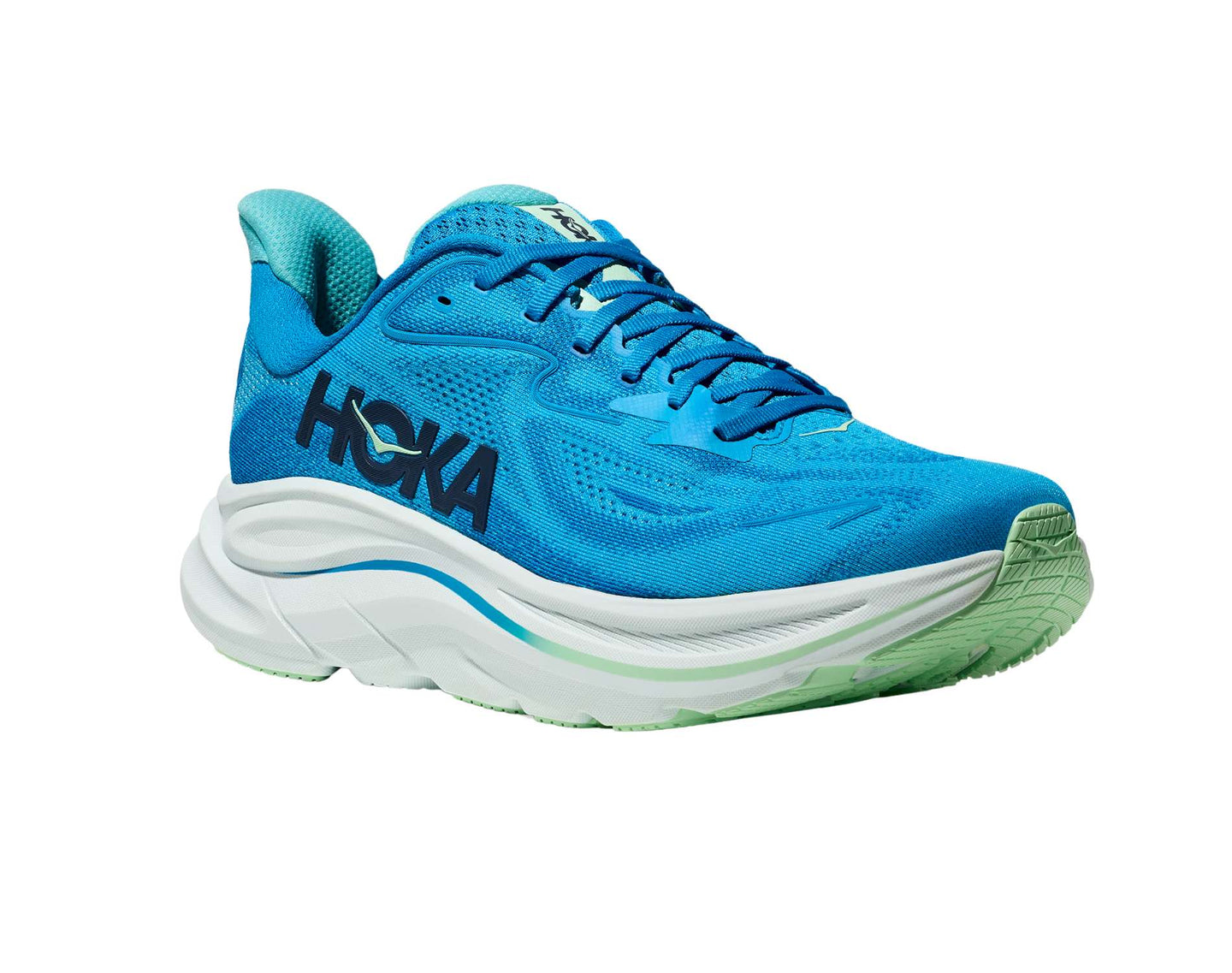 Hoka Clifton 10 heren brede hardloopschoenen
