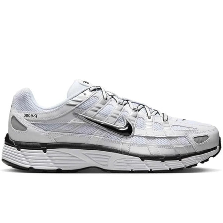 Nike P-6000 'White Metallic Silver Black'
